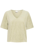 Tea T-shirts - Ihnabi Badstof Ss Top 2 van Ichi