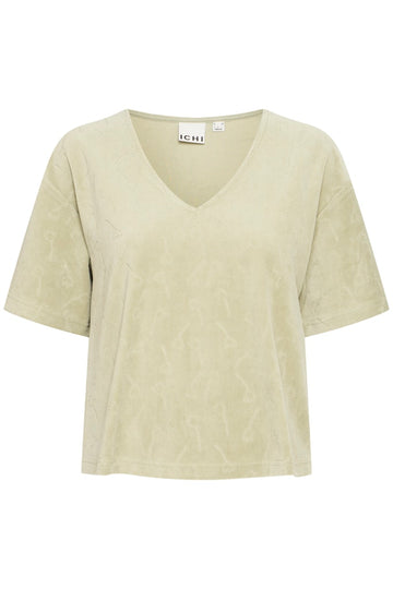 Tea T-shirts - Ihnabi Badstof Ss Top 2 van Ichi