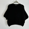 black One Size Pulls - Short sleeve knit van Meisjes Brugge
