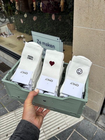 Onlsophia Emb. Tennis Socks - AW26 #2