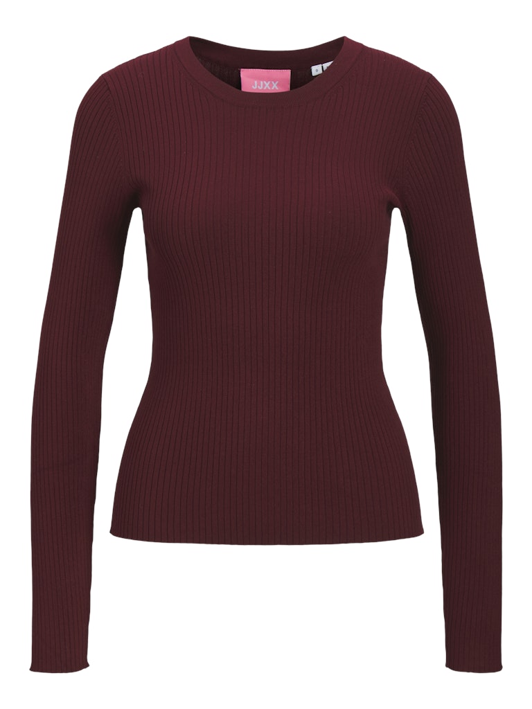 Cabernet Pulls - Jxjodi Tight Crew Neck Knit Noos van JJXX