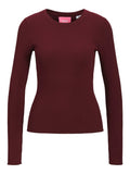 Cabernet Pulls - Jxjodi Tight Crew Neck Knit Noos van JJXX