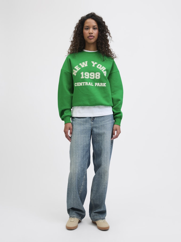 Jxmerle Rlx Short Ls Crew Sweater
