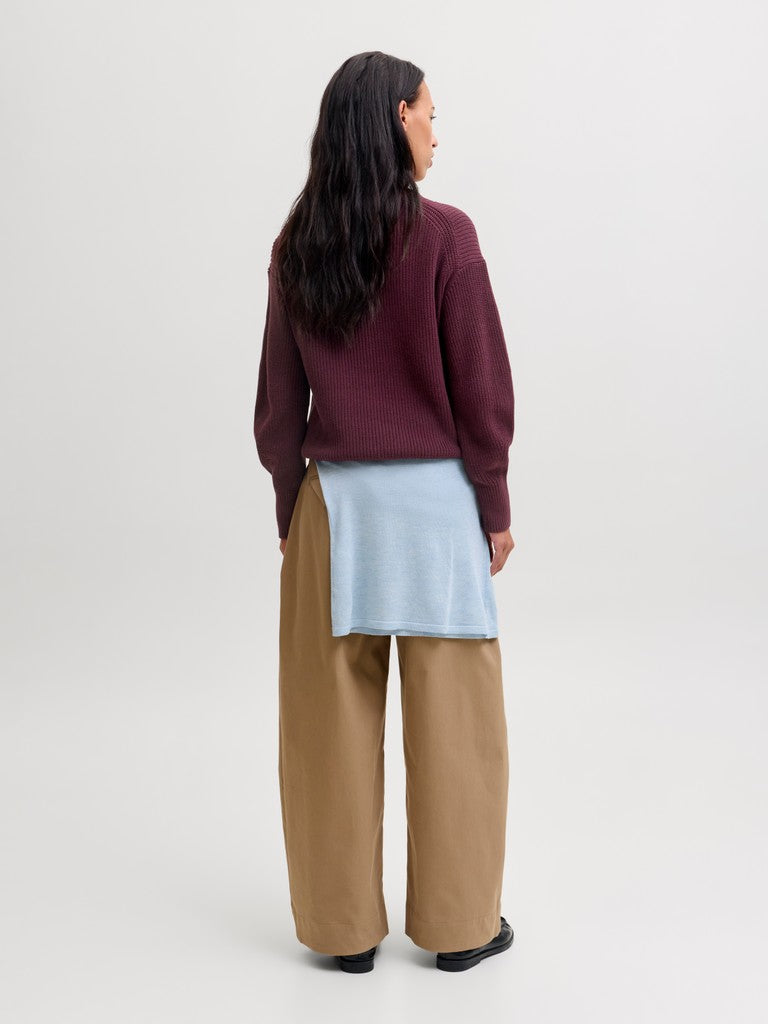 Jxmila Twist Crew Neck Knit Noos - AW26