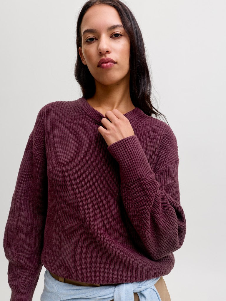 Jxmila Twist Crew Neck Knit Noos - AW26