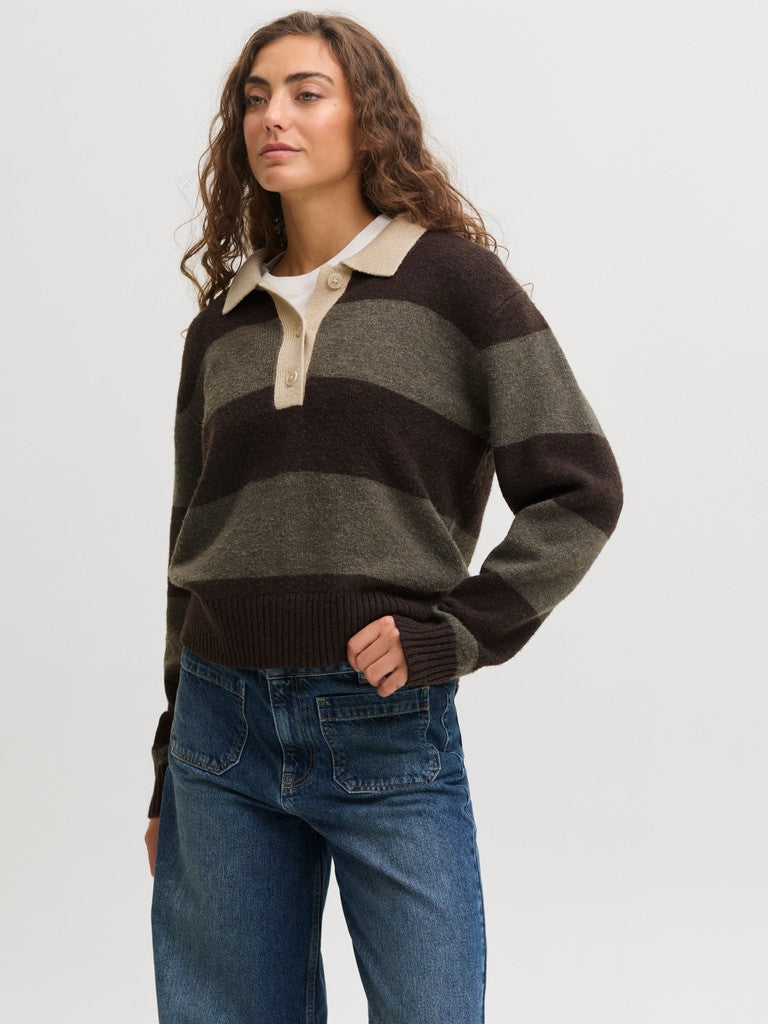 Jxruby Polo Neck Knit - AW26