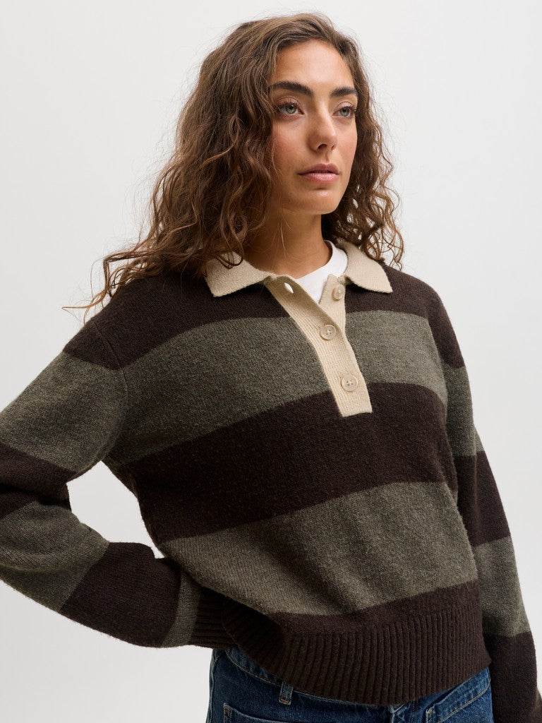 Jxruby Polo Neck Knit - AW26