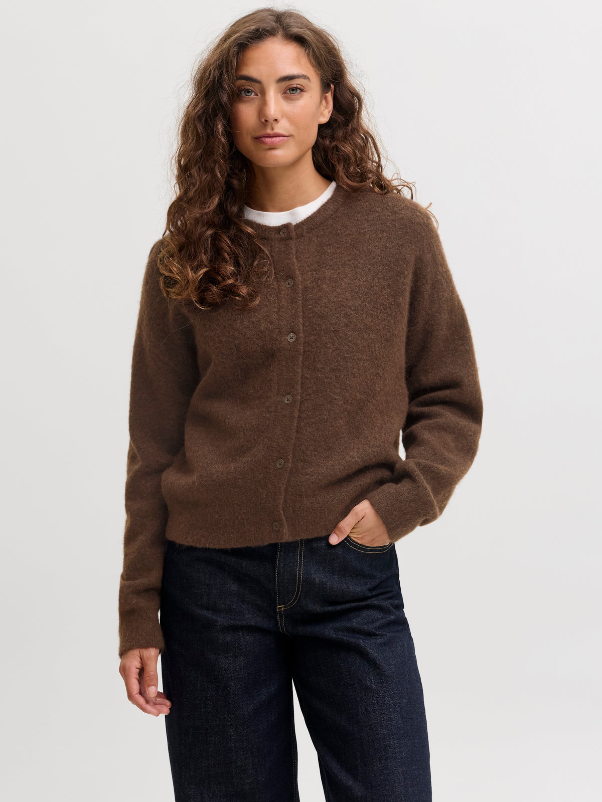 Jxmatilda Wool Blend Cardigan Knit - AW26