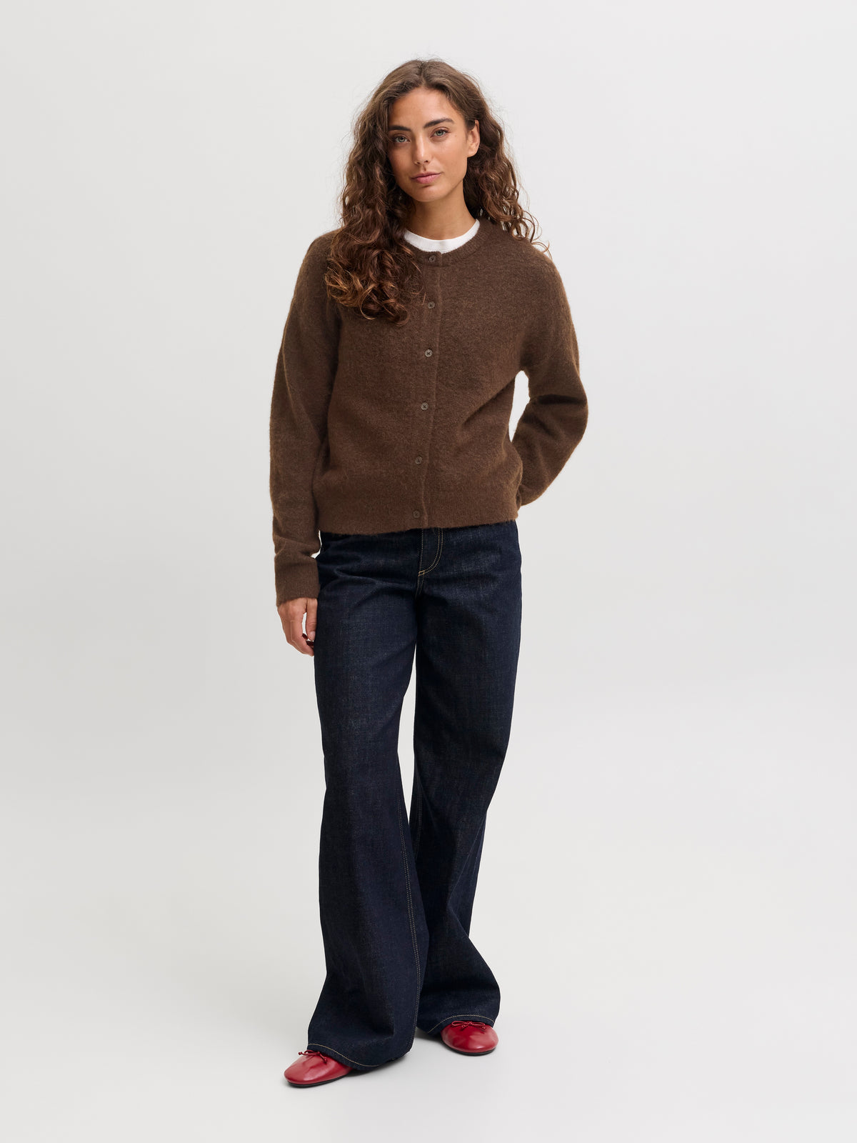 Jxmatilda Wool Blend Cardigan Knit - AW26