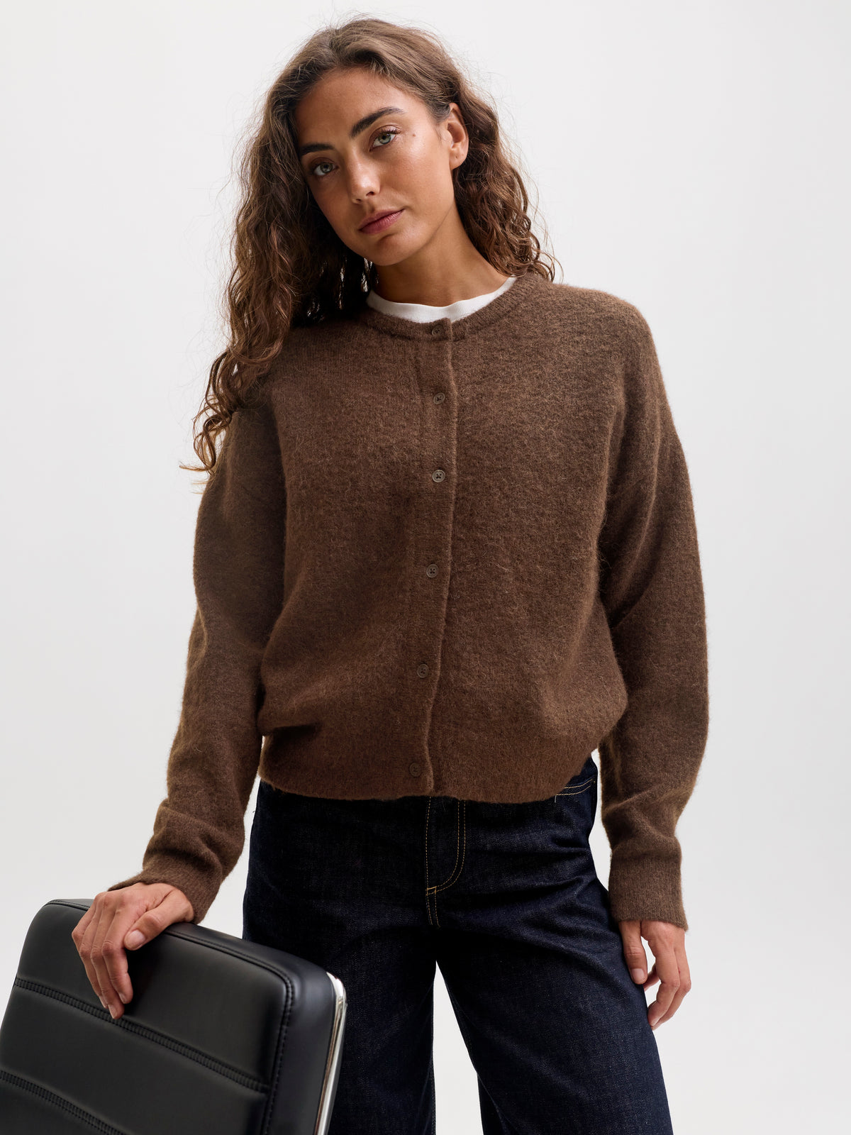 Jxmatilda Wool Blend Cardigan Knit - AW26