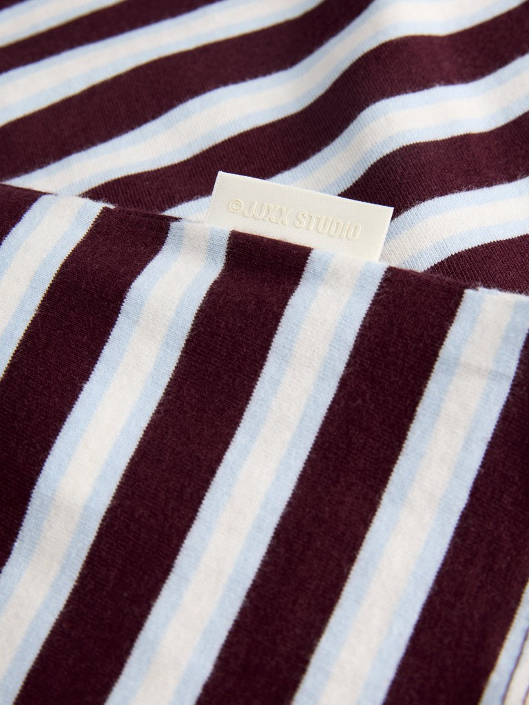 Jxsophia Boxy Ls Stripe Tee