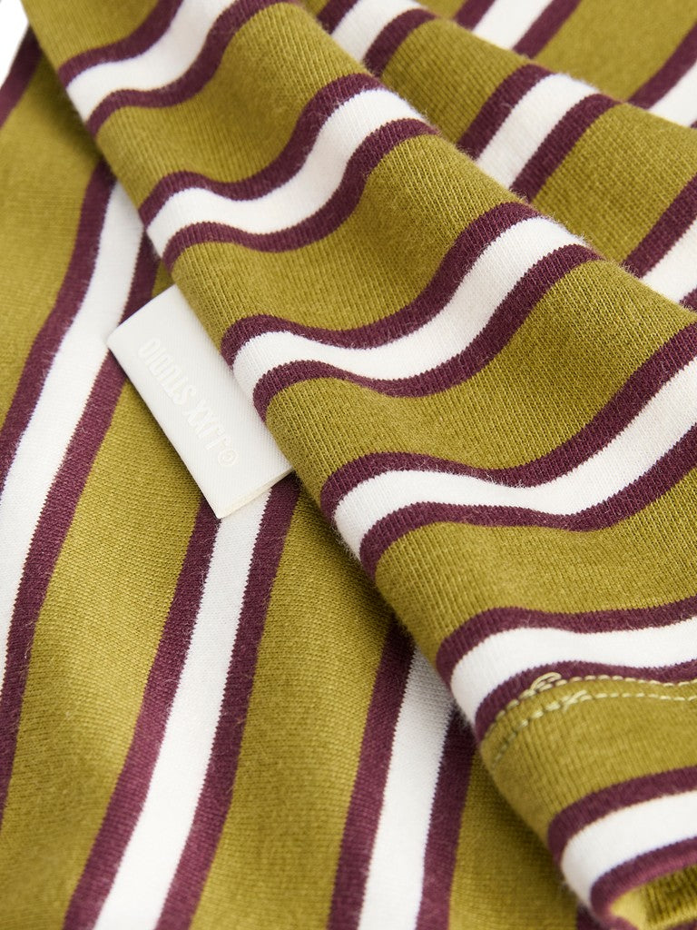 Jxsophia Boxy Ls Stripe Tee