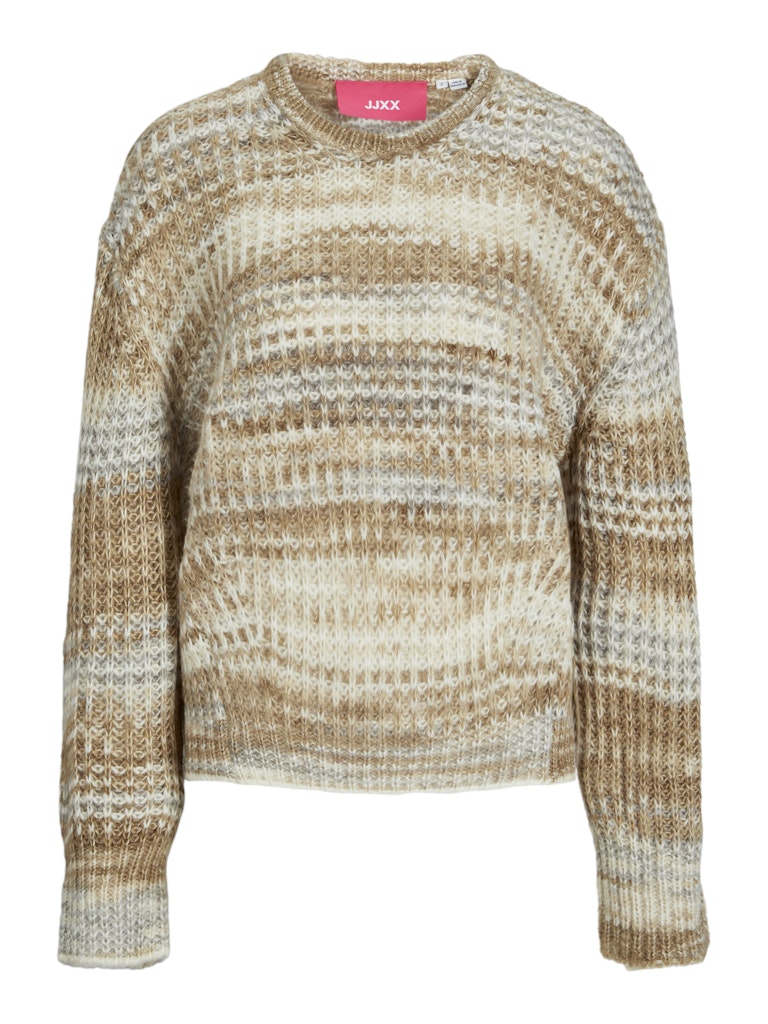 Pulls Jxsimone Space Dye Crew Neck Knit - AW24 van JJXX