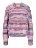 Pulls Jxsimone Space Dye Crew Neck Knit - AW24 van JJXX