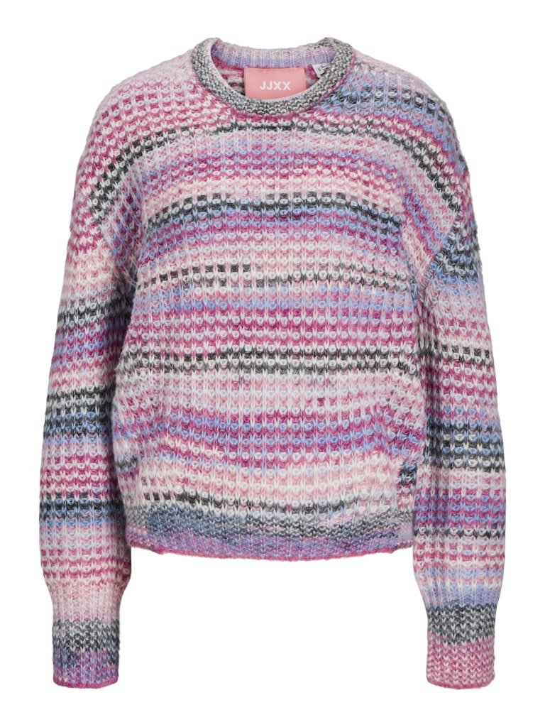 Pulls Jxsimone Space Dye Crew Neck Knit - AW24 van JJXX