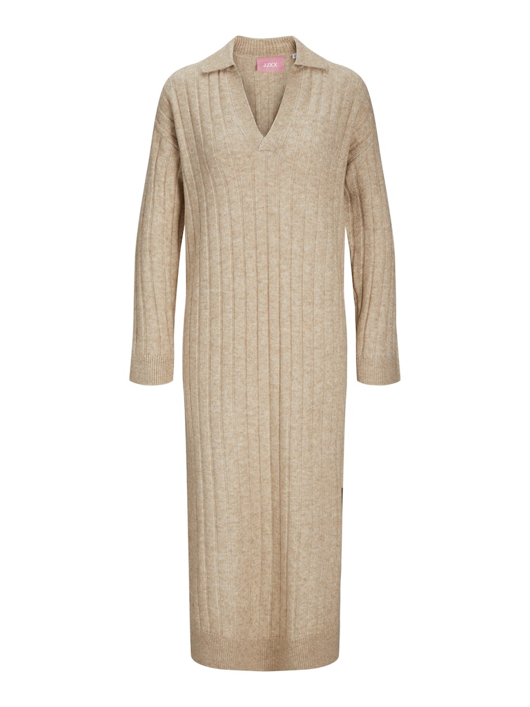 Jurken Jxozzy Diverse Polo Neck Dress Knit van JJXX