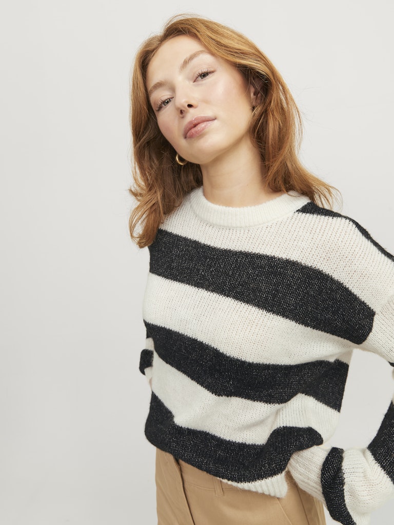 Black Cloud Dancer Pulls - Jxpenelope Crew Neck Knit van JJXX