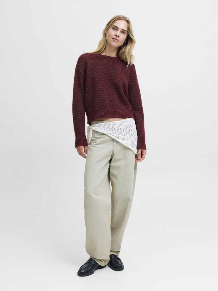 Pulls - Jxmilly Structure Crew Neck Knit van JJXX
