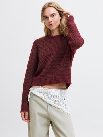 Pulls - Jxmilly Structure Crew Neck Knit van JJXX