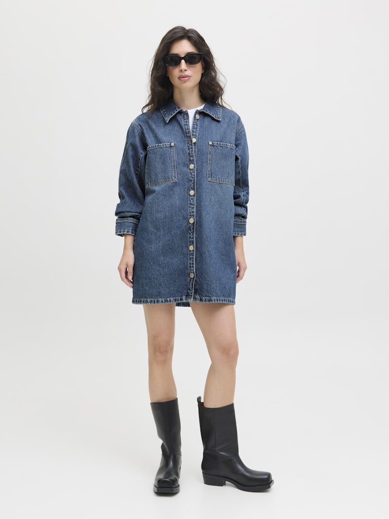 Jurken - Jxcana Rlx Denim Dress van JJXX