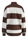 Sweaters - Jxpaloma Loose Ls Stripe Polo Sweater van JJXX