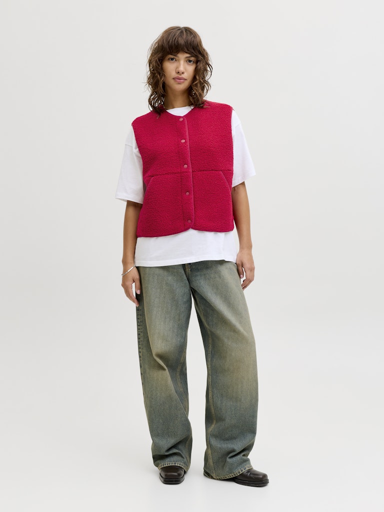 Jxvera Teddy Vest SS26