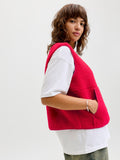 Jassen - Jxvera Teddy Vest SS26 van JJXX