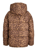 Jassen - Jxana Leopard Puffer Jacket van JJXX