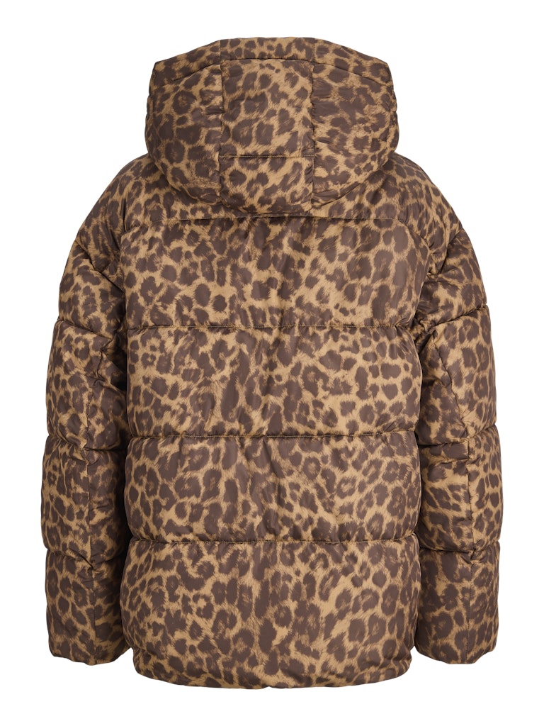 Jassen - Jxana Leopard Puffer Jacket van JJXX