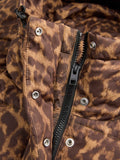 Jassen - Jxana Leopard Puffer Jacket van JJXX