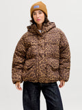 Jassen - Jxana Leopard Puffer Jacket van JJXX