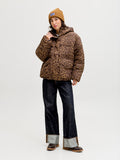 Jassen - Jxana Leopard Puffer Jacket van JJXX