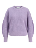 Purple rose Pulls - Jxmila Twist Crew Neck Knit Noos van JJXX