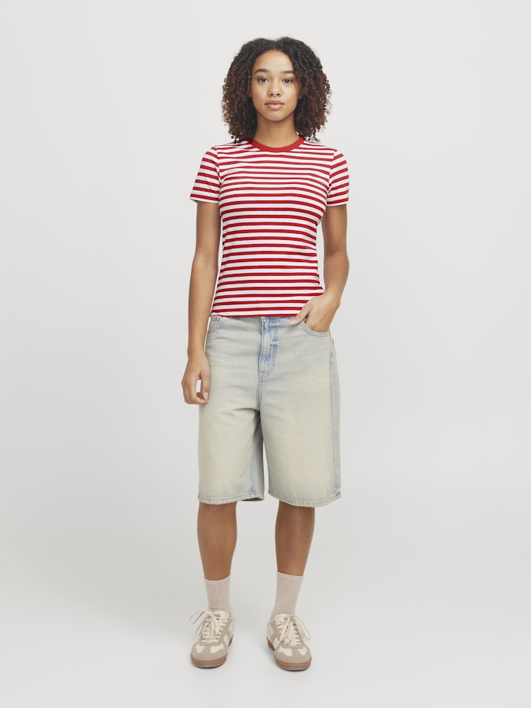 T-shirts - Jxgigi Ss Stripe Tee - SS25 van JJXX