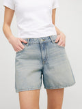 Light Blue Denim VINTAGE Shorts - Jxlaura Short Mw Denim Shorts van JJXX