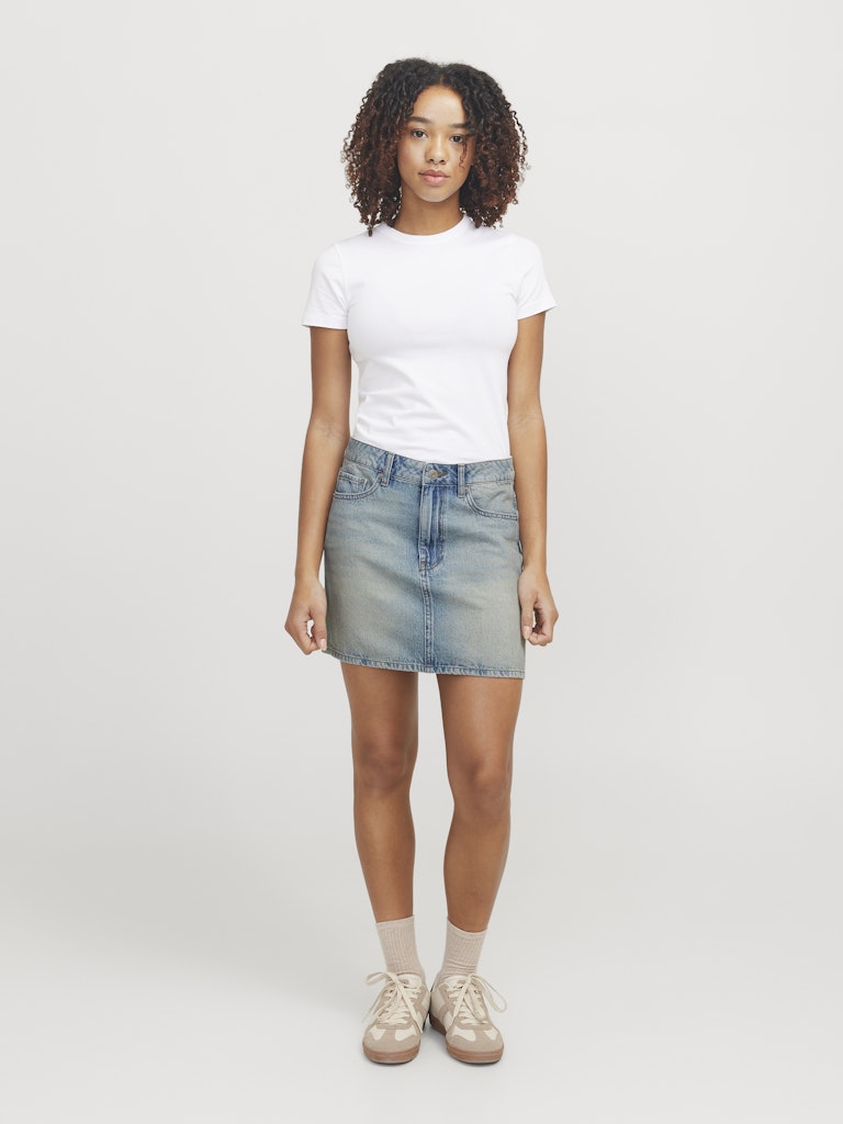 Rokken - Jxlaura Short Mw Denim Skirt van JJXX