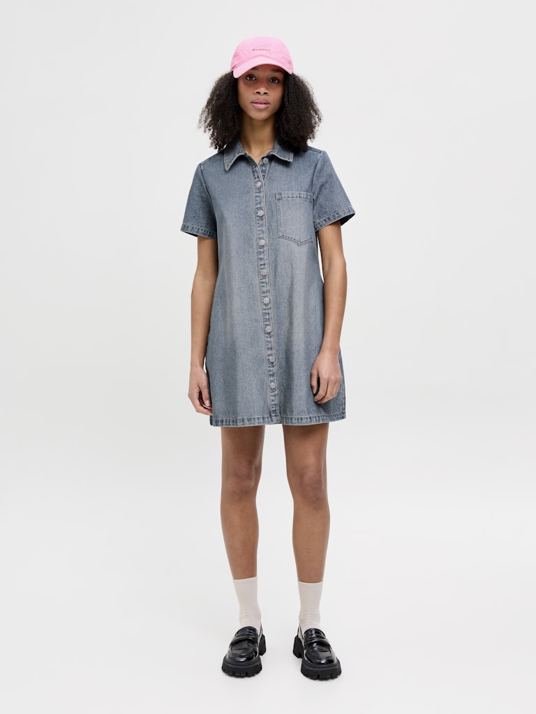 Jurken - Jxamara Ss Denim Dress van JJXX