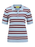 Pulls - Jxlilliana Ss Polo Neck Knit van JJXX