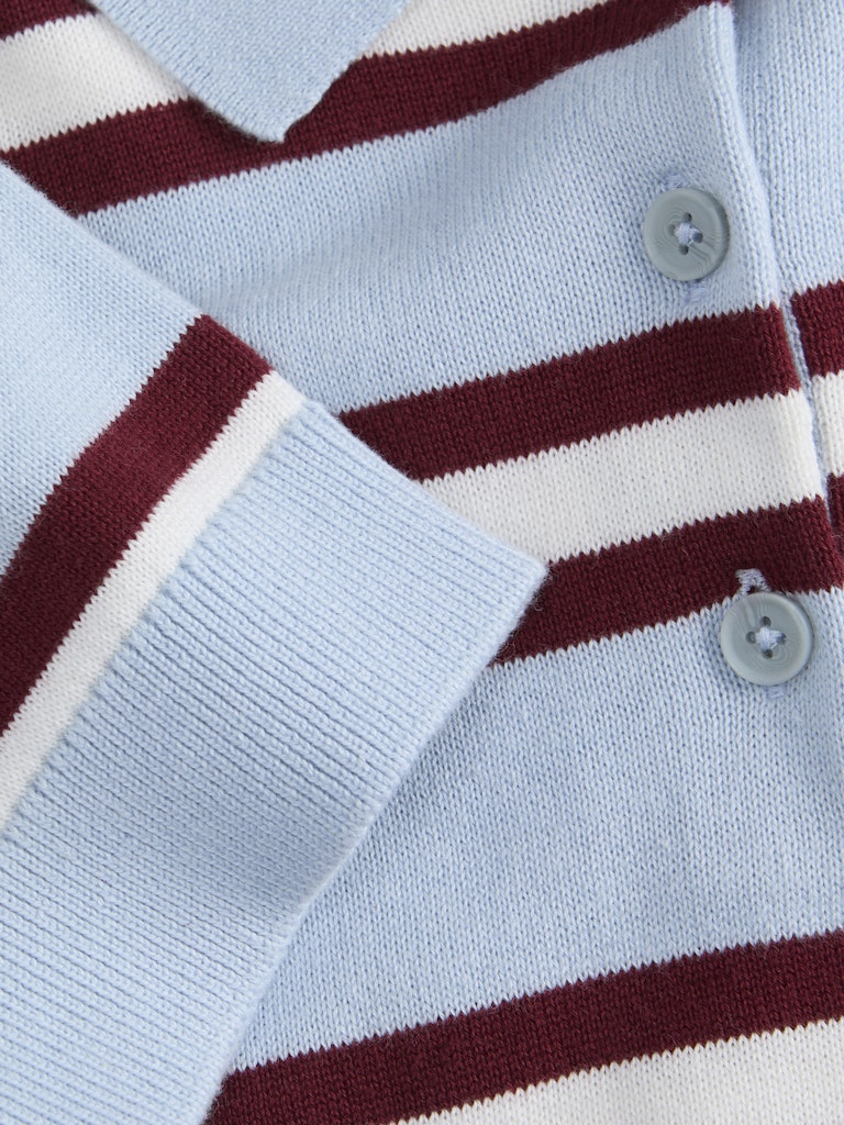 Pulls - Jxlilliana Ss Polo Neck Knit van JJXX
