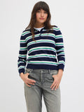 Maritime blue Pulls - Jxlilliana Ls Polo Neck Knit van JJXX