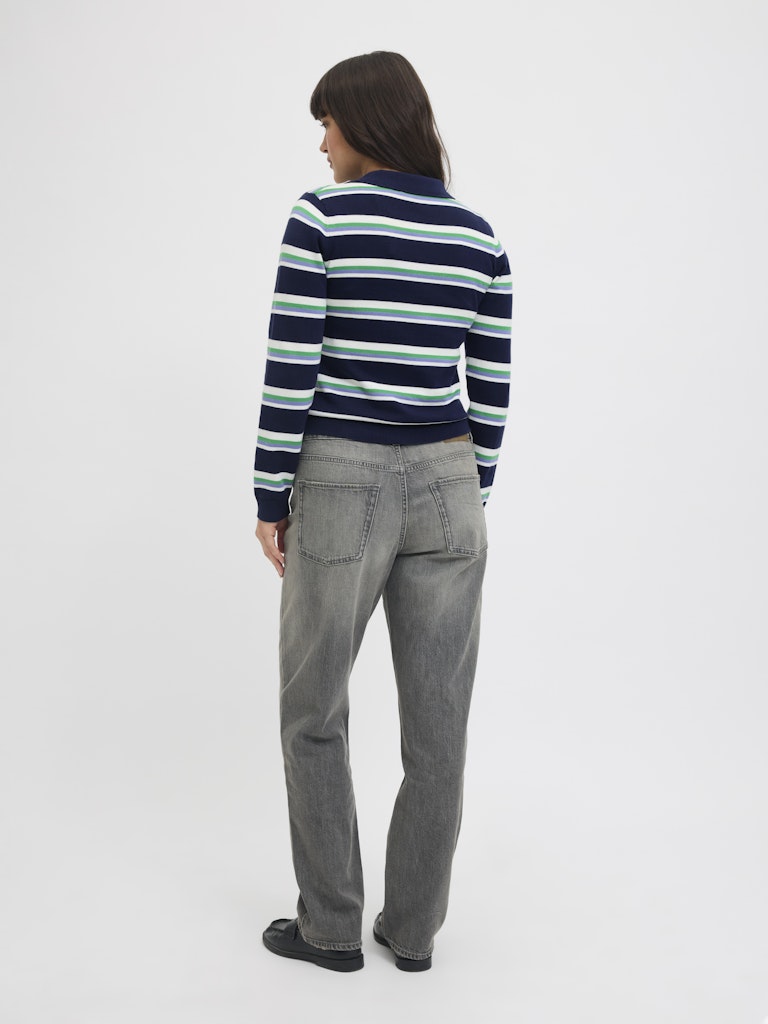 Pulls - Jxlilliana Ls Polo Neck Knit van JJXX