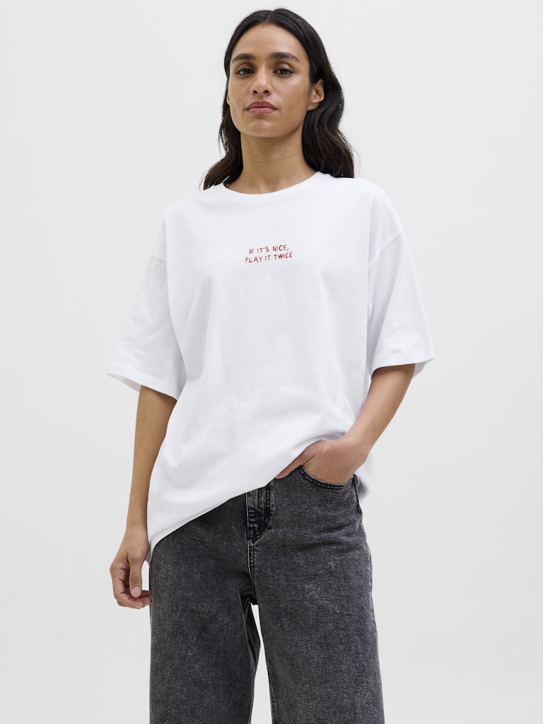 T-shirts - Jxnina Loose Ss Tee van JJXX