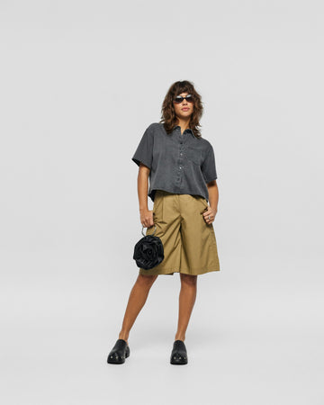 Jxpaulina Ss Tencel Denim Shirt