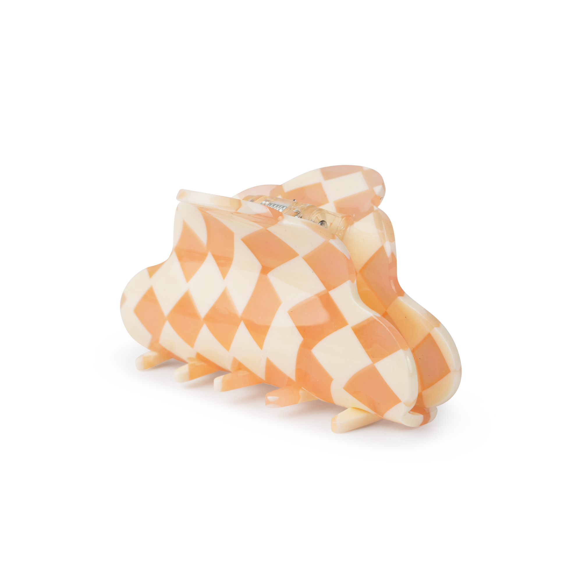 Peach Big Haar Accessoires - Lene Checkered Big van SUI AVA