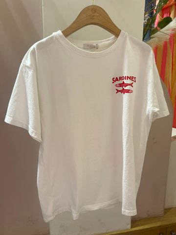 Sardines backprint Tee