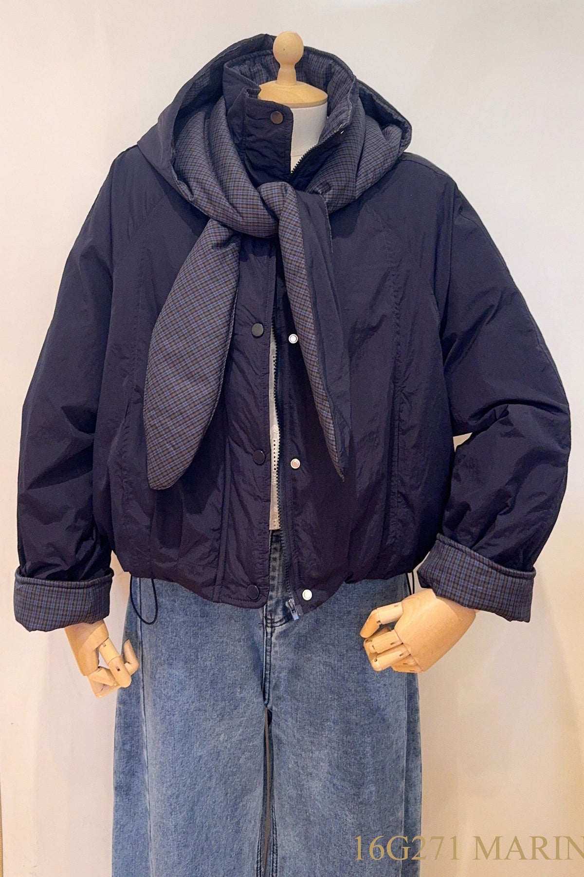 Sibara Duffle coat with detachable hood