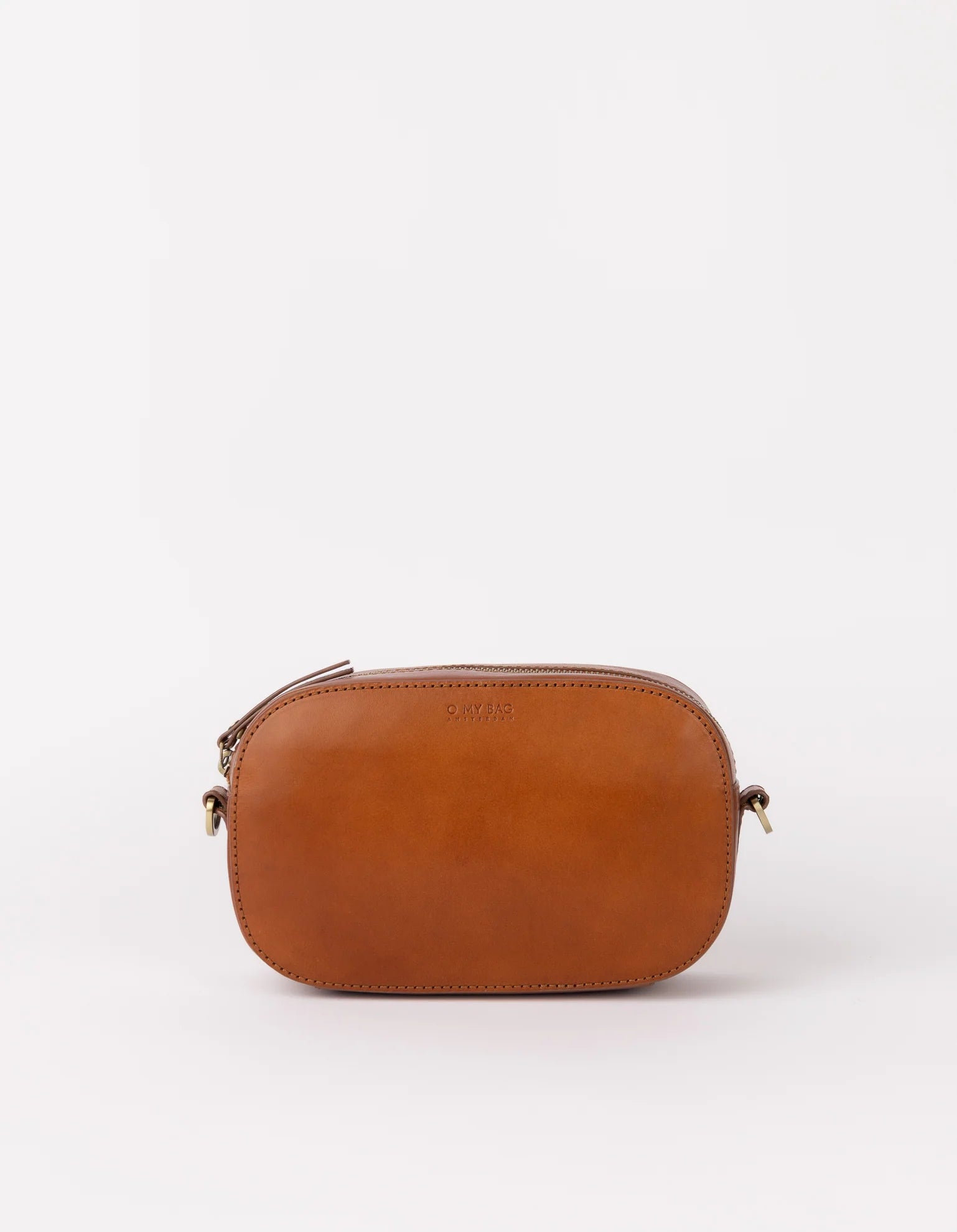 Handtassen - MAYA bag Cognac Classic Leather van O My Bag