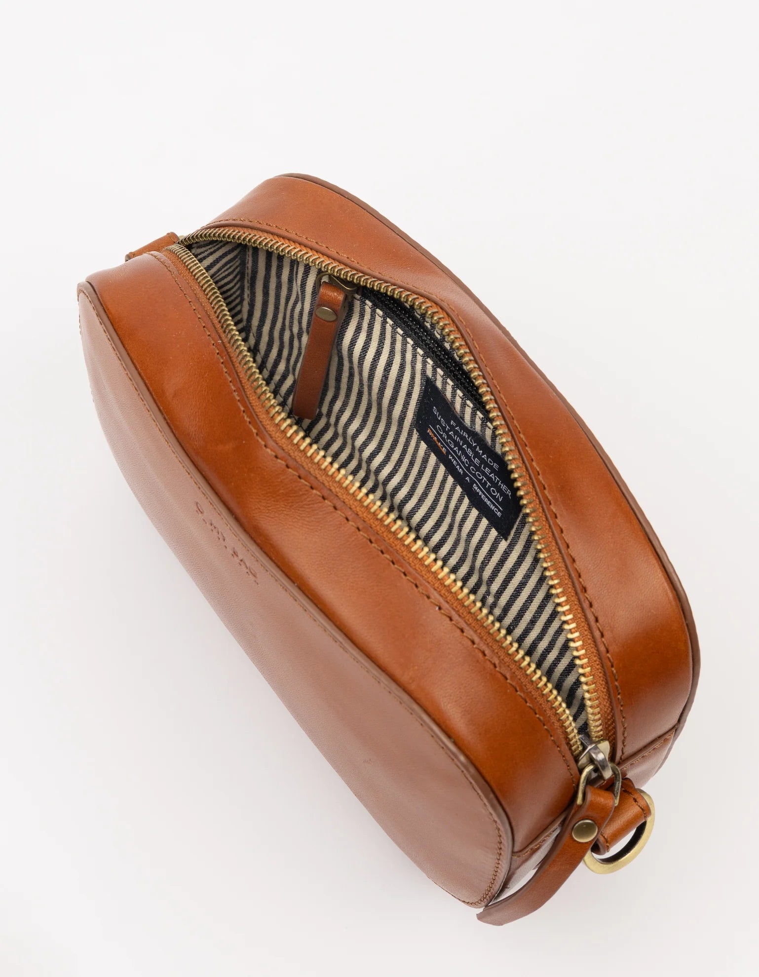 Handtassen - MAYA bag Cognac Classic Leather van O My Bag