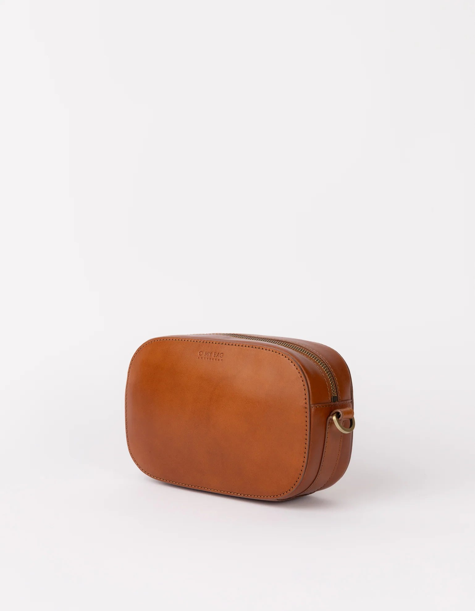 Handtassen - MAYA bag Cognac Classic Leather van O My Bag