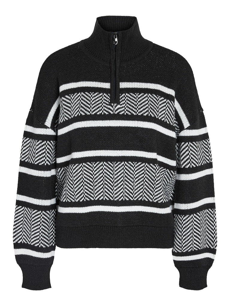 Nmicy L/S Half Zip Knit